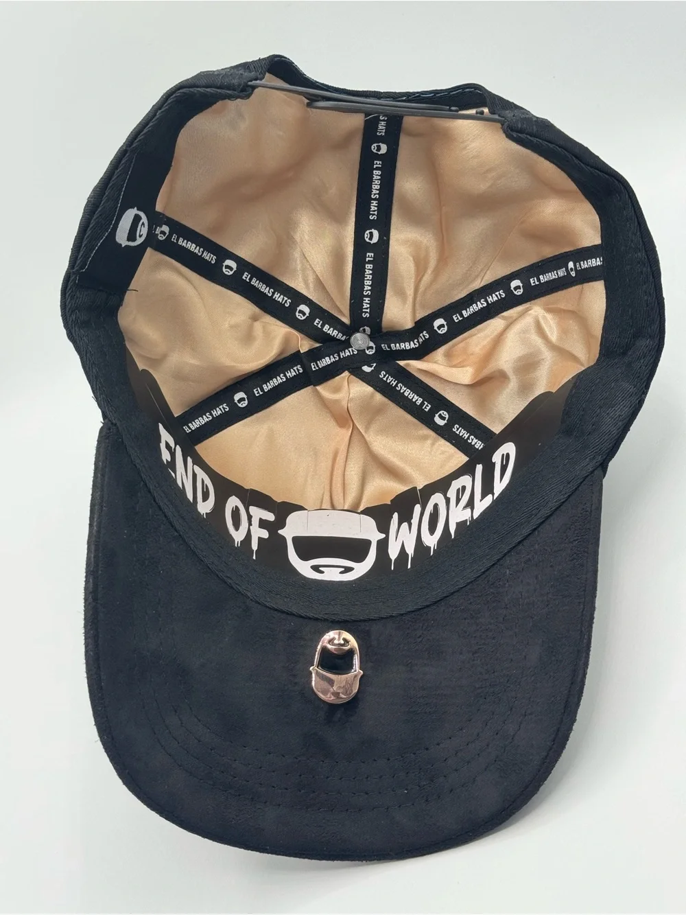 El Barbas hats | Natanael Cano Chrome Cruzes Baseball Cap